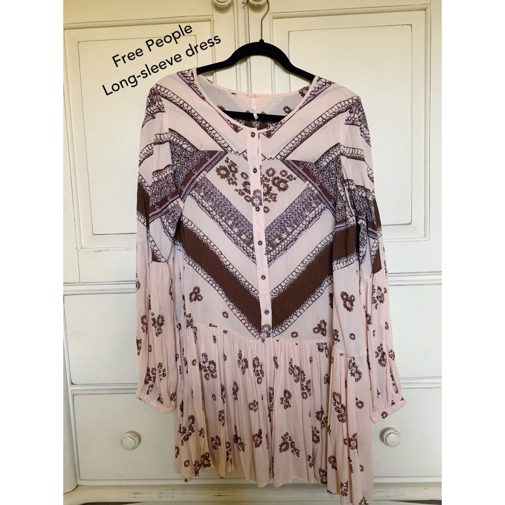 SOLD! Free People Long-sleeved Dress